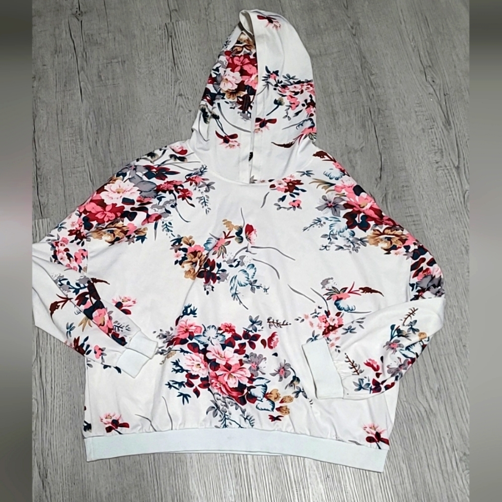 Floral hoodie